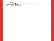 Tablet Screenshot of holzbauhoffmann.de